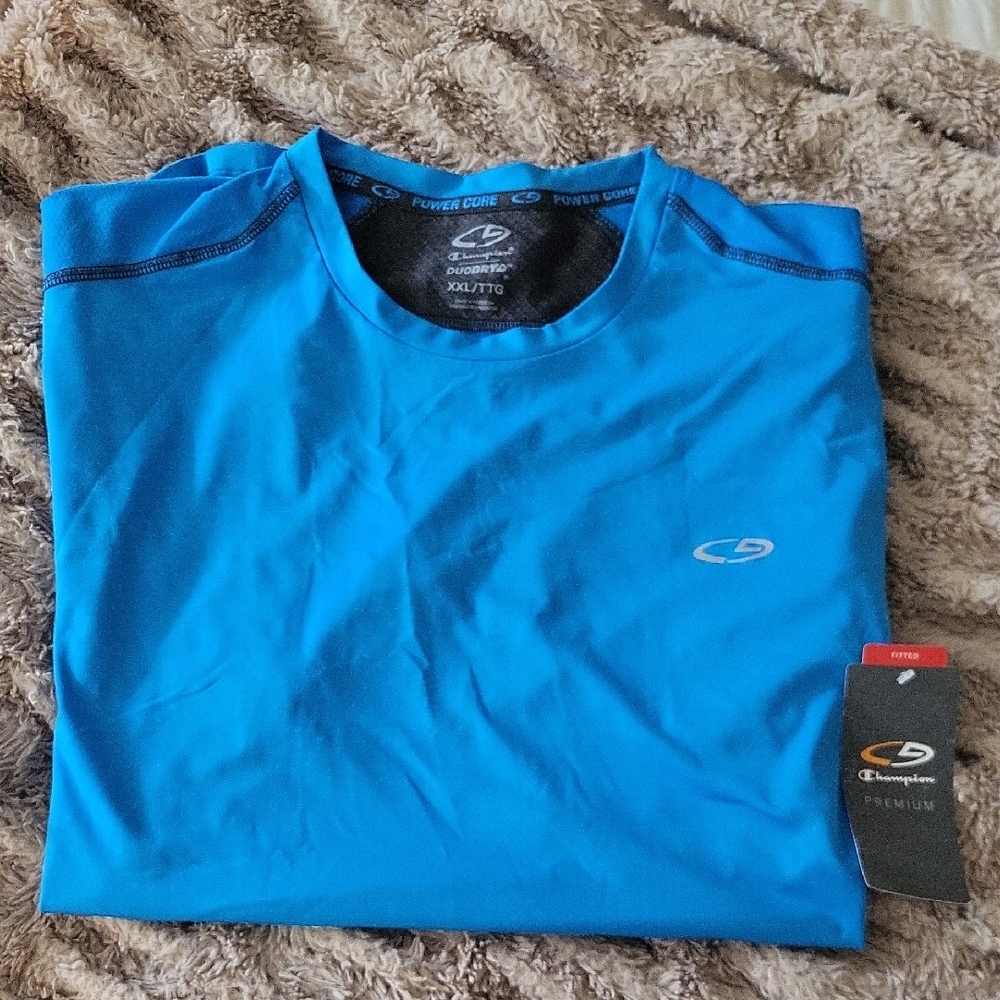 NWT🔥 Men's Champion Power Core With DUO-DRY+ Fitted Performance Tee! - Picture 2 of 5